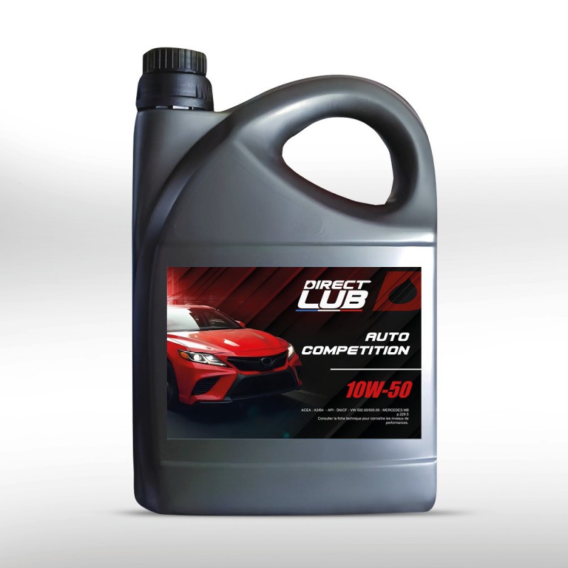 Direct Lub - Huile Moteur Auto synthétique competition 10w50