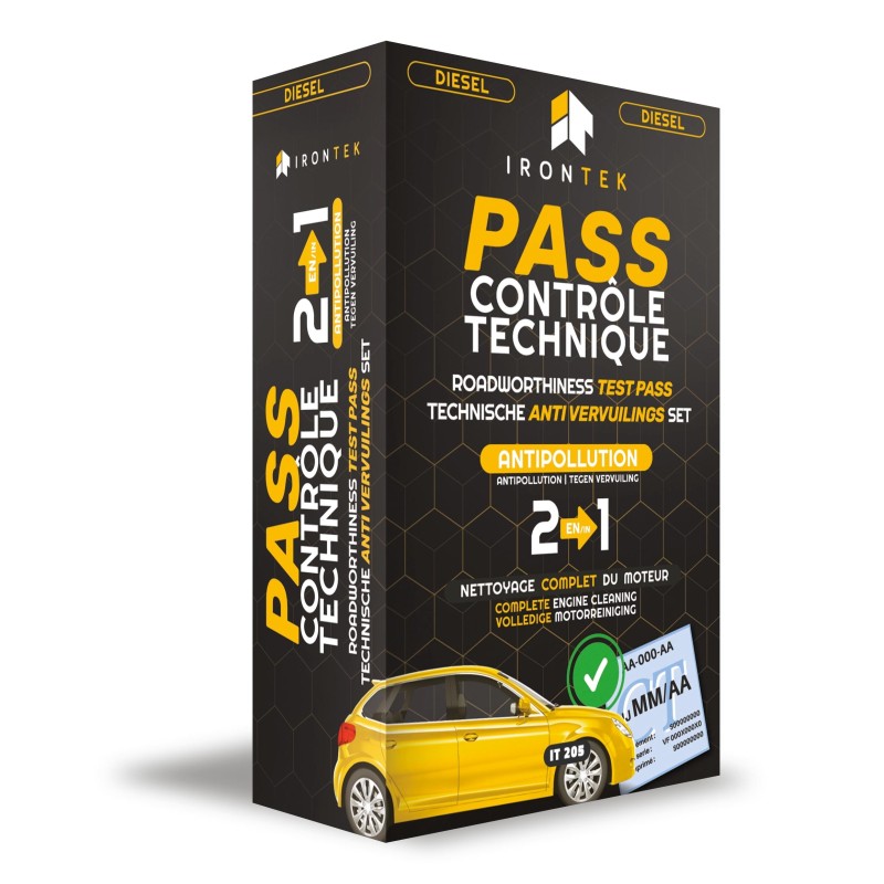 PASS CONTROLE TECHNIQUE DIESEL  IT 205