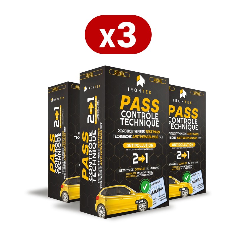 PASS CONTROLE TECHNIQUE DIESEL  IT 205
